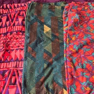 LULAROE TC Leggings...all3 pair